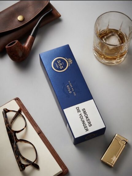 555 Blue Gold Asian